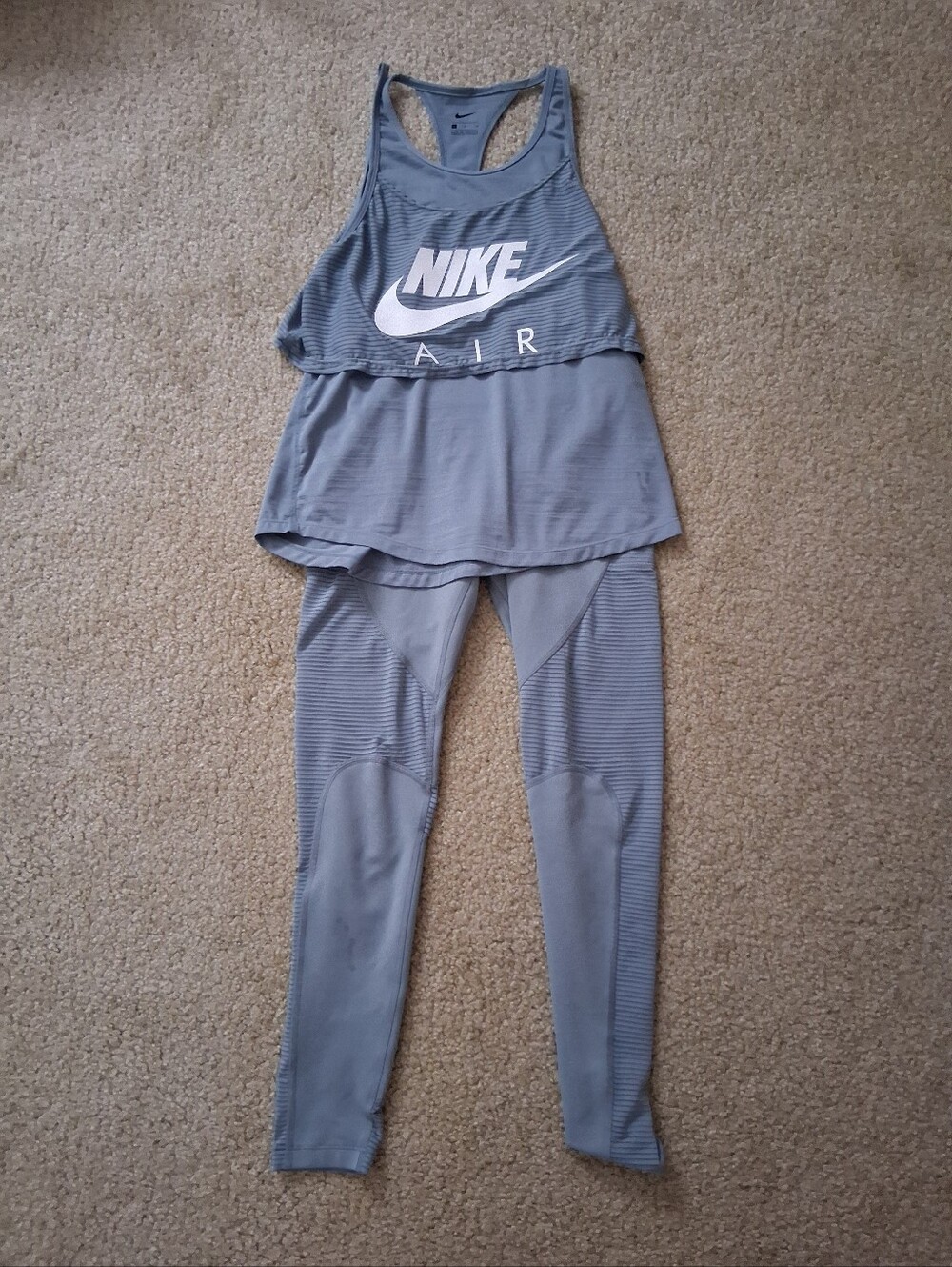 Women's Nike tank top and leggings set